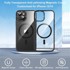 Futrola za Apple iPhone 13 14 6.1" crna prozirna oklopna zaštitna futrola